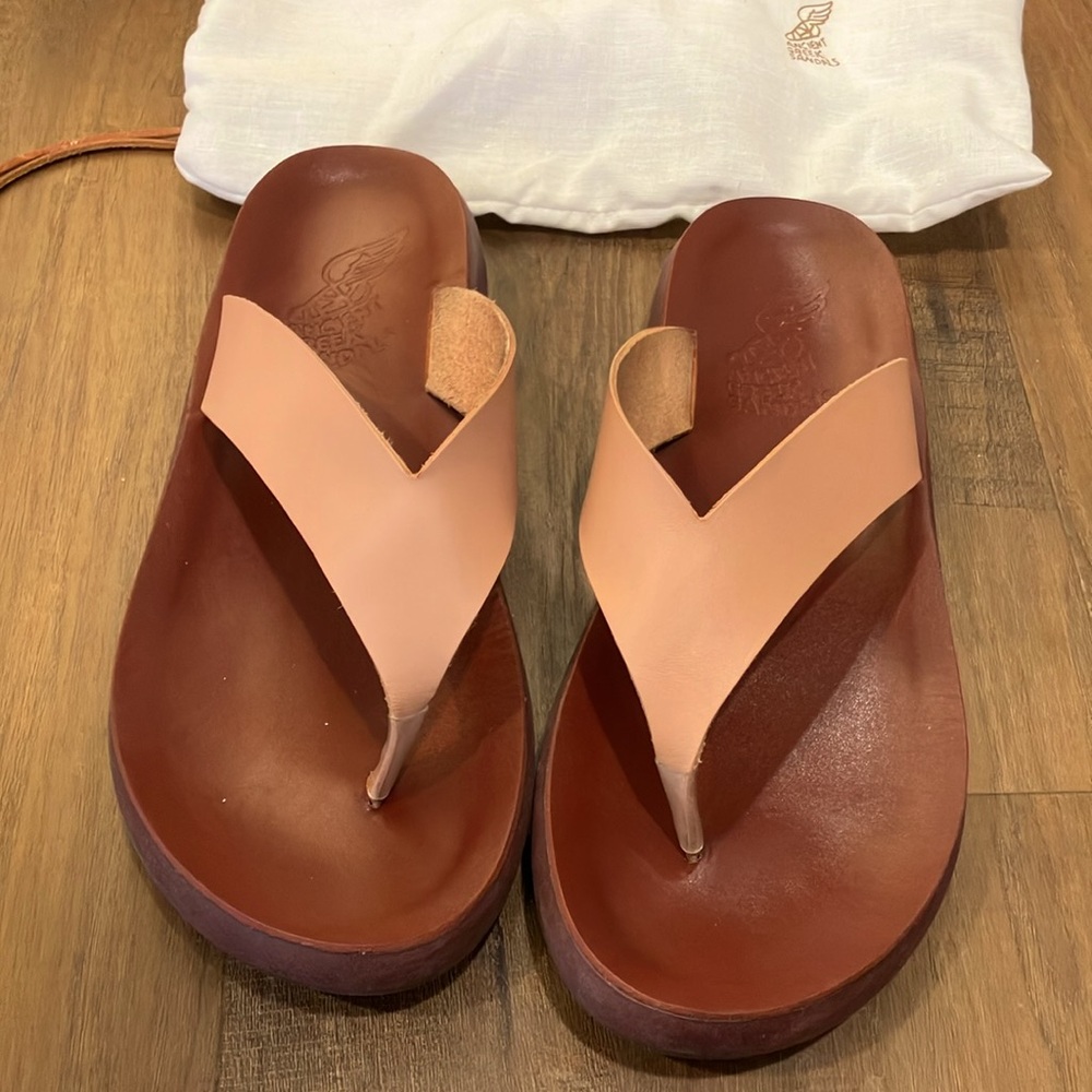 Ancient Greek Sandals Charys Sandals Size 39 (US 8)